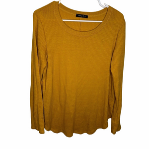 iliad Mustard Blouse Size Medium